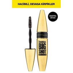 Maybelline New York The Colossal Big Shot Daring Black Maskara - Ekstra Siyah