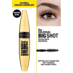 Maybelline New York The Colossal Big Shot Daring Black Maskara - Ekstra Siyah