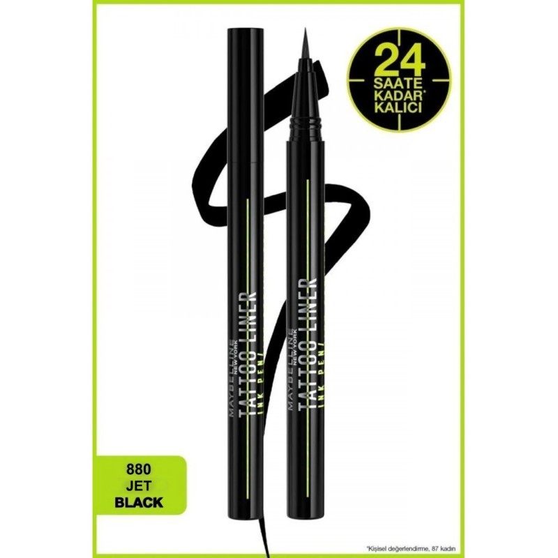 Maybelline New York Tattoo Liner Ink Pen - 880 Jet Black