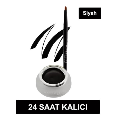 Maybelline New York Eye Studio Jel Eyeliner - Siyah