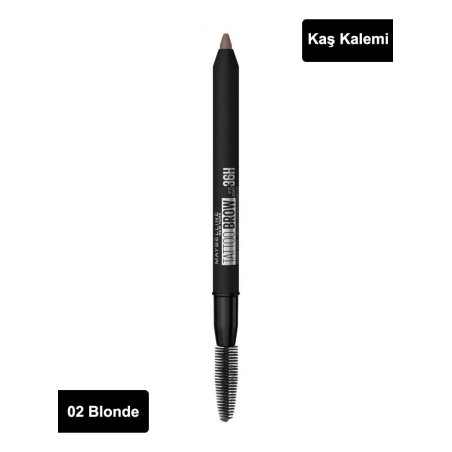 Maybelline New York Tattoo Brow 36H Kaş Kalemi 02 Blonde