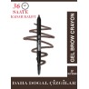 Maybelline New York Tattoo Brow 36H Kaş Kalemi 07 Deep Brown