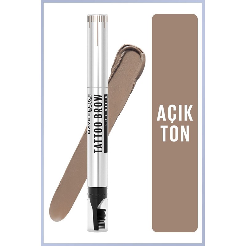 Maybelline New York Tattoo Brow Lift Kaş Kalemi- 01 Blonde (Açık Ton)