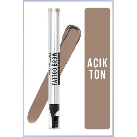 Maybelline New York Tattoo Brow Lift Kaş Kalemi- 01 Blonde (Açık Ton)