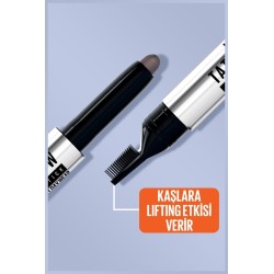 Maybelline New York Tattoo Brow Lift Kaş Kalemi- 03 Medium Brown (Orta Ton)
