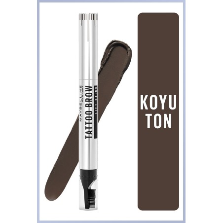 Maybelline New York Tattoo Brow Lift Kaş Kalemi- 04 Deep Brown (Koyu Ton)