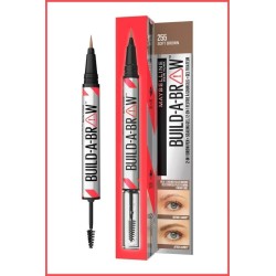 Maybelline New York Build a Brow 2in1 Kaş Kalemi ve Jeli Soft Brown - 255