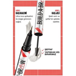 Maybelline New York Build a Brow 2in1 Kaş Kalemi ve Jeli Ash Brown - 259