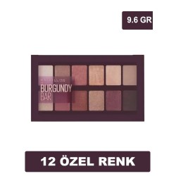 Maybelline New York The Burgundy Bar Far Paleti 9.6gr