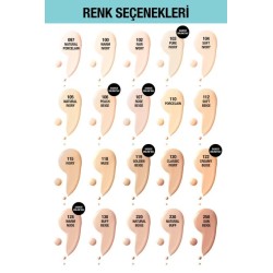 Maybelline New York Fit Me Matte+Poreless Fondöten - 112 Soft Beige 30 ml