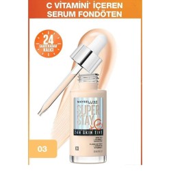 Maybelline New York Super Stay Skin Tint Fondöten - 03 30ml