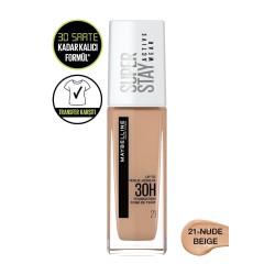 Maybelline New York Superstay Active Wear Fondöten- 21 Nude Beige 30ml