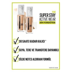 Maybelline New York Superstay Active Wear Fondöten- 28 Soft Beige 30ml