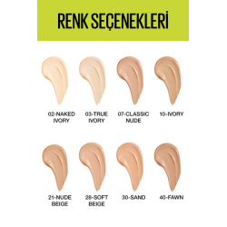 Maybelline New York Superstay Active Wear Fondöten- 40 Fawn 30ml