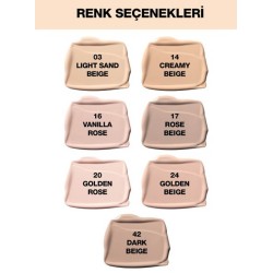 Maybelline New York Affinitone  Fondöten - 14 Creamy Beige 30 ml