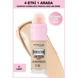 Maybelline New York Instant Perfector Glow 4 Etki 1 Arada Fondöten- 01 Light 20ml