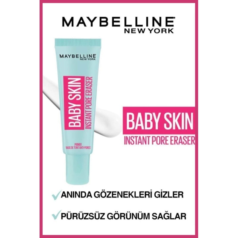 Maybelline New York Baby Skin Gözenek Gizleyici Makyaj Bazı 22 ml