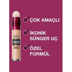Maybelline New York Instant Anti Age Eraser Kapatıcı - 07 Sand 6.8 ml