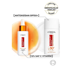 Loreal Paris Revitalift SPF 50+ Yüz Güneş Kremi ( Fluid Krem )  50ml