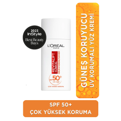 Loreal Paris Revitalift SPF 50+ Yüz Güneş Kremi ( Fluid Krem )  50ml