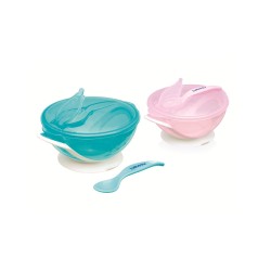 Bebedor Vakumlu Tabak ve Kaşık Set 8557