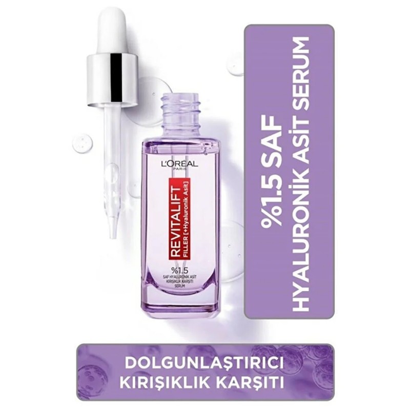Loreal Paris Revitalift Filler Dolgunlaştırıcı Serum 30 ml