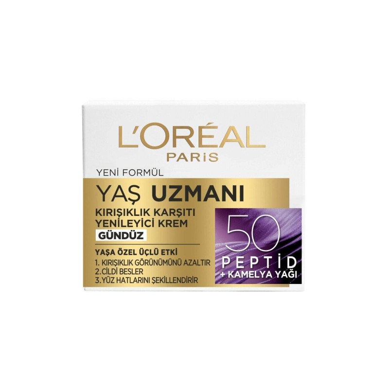 Loreal Paris Yaş Uzmanı 50+ Yenileyici Gündüz Bakım Kremi 50 ml