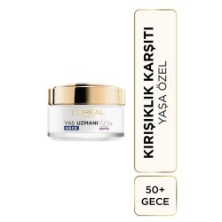 Loreal Paris Yaş Uzmanı 50+ Yenileyici Gece Bakım Kremi 50 ml