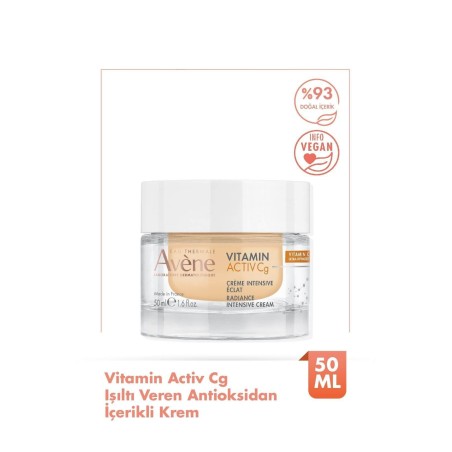 Avene Vitamin Activ Cg Cream - Işıltı Veren Antioksidan Krem - 50 ml