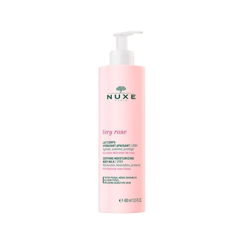 Nuxe Very Rose Soothing Moisturizing Body Milk 400 ml