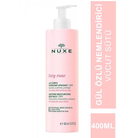 Nuxe Very Rose Soothing Moisturizing Body Milk 400 ml