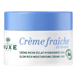 Nuxe Creme Fraiche Glow Rich Moisturizing Cream 48H ( Nemlendirici Organik Yoğun Bakım Kremi ) 50 ml