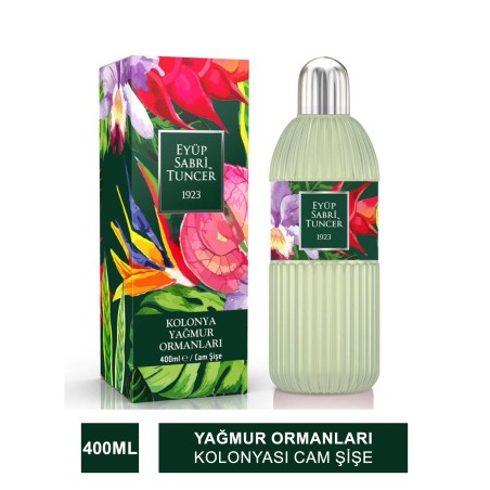 Eyüp Sabri Tuncer Yağmur Ormanları Kolonyası Cam Şişe 400 ml