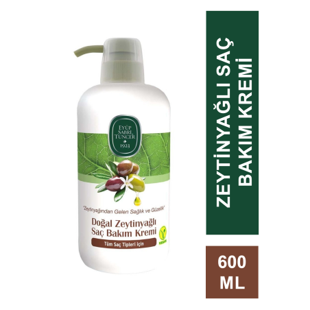 Eyüp Sabri Tuncer Doğal Zeytinyağlı Saç Bakım Kremi 600 ml