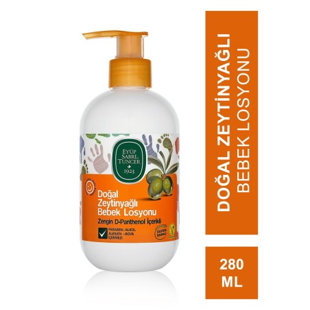 Eyüp Sabri Tuncer Doğal Zeytinyağlı Bebek Losyonu 280 ml
