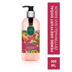 Eyüp Sabri Tuncer Pembe Greyfurt Doğal Zeytinyağlı Sıvı Sabun 500 ml