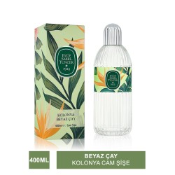 Eyüp Sabri Tuncer Beyaz Çay Kolonya Cam Şişe 400 ml