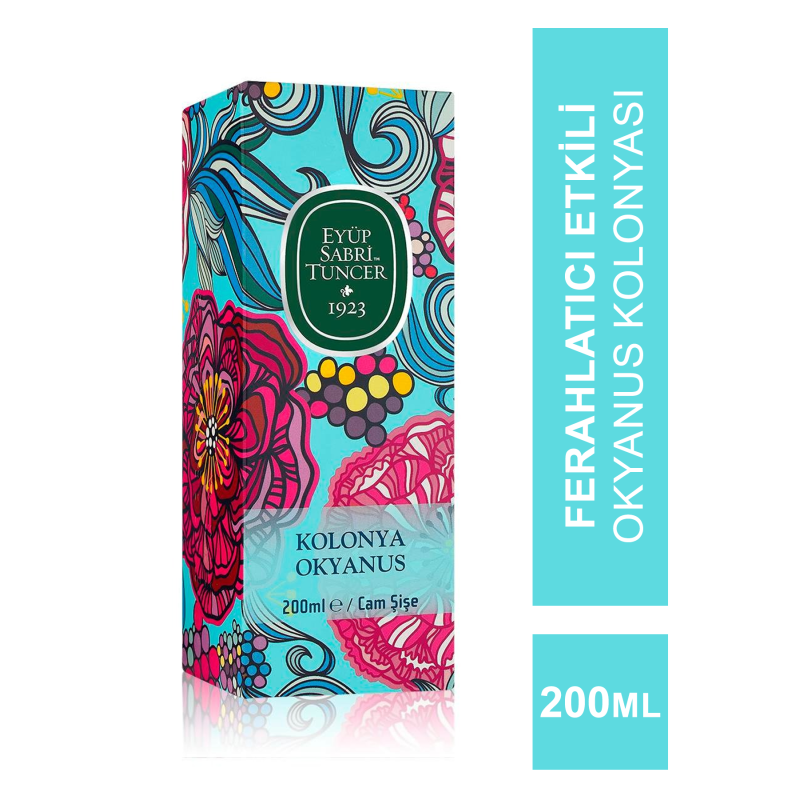 Eyüp Sabri Tuncer Okyanus Kolonya Cam Şişe 200 ml