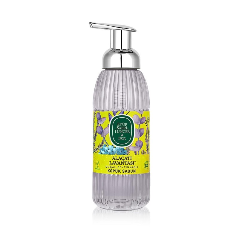 Eyüp Sabri Tuncer Alaçatı Lavantası Doğal Zeytinyağlı Köpük Sabun 500 ml
