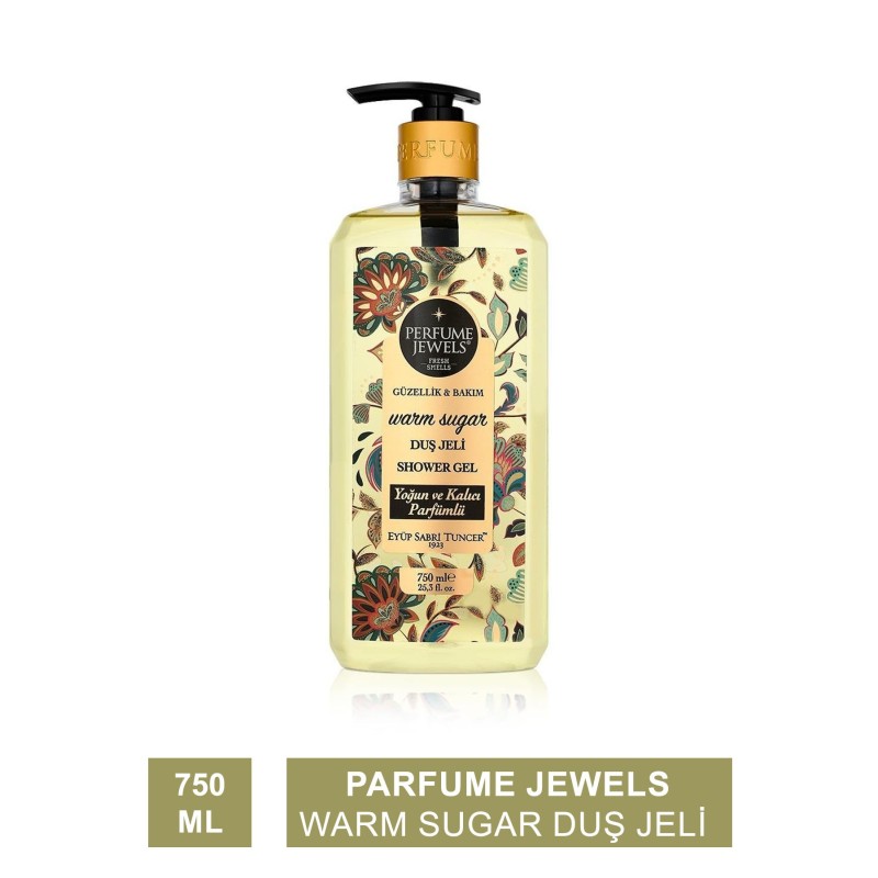 Eyüp Sabri Tuncer Parfume Jewels Warm Sugar Duş Jeli 750 ml