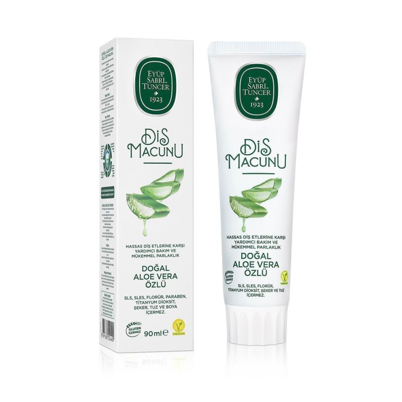Eyüp Sabri Tuncer Doğal Aloe Vera Özlü Diş Macunu 90 ml