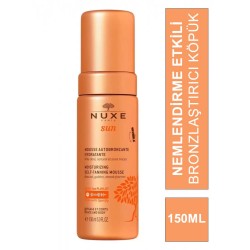 Nuxe Sun Moisturizing Self-Tanning Mousse - Nemlendirme Etkili Bronzlaştırıcı Köpük - 150 ml