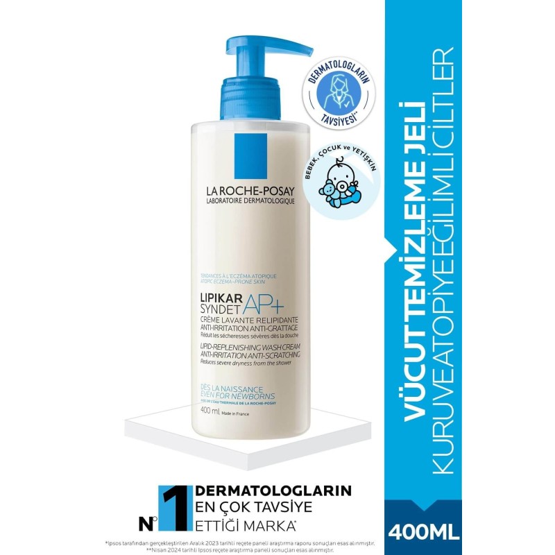 La Roche Posay Lipikar Syndet AP+ 400 ml La Roche Posay Lipikar Syndet AP+ 400 ml