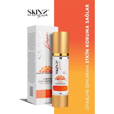 Skins Derm Spf50+ Sun Protection Angi Aging Cream 50 ml