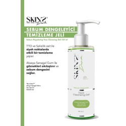 Skins Derm Sebum Regulator Face Cleansing Gel 150 ml