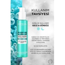 Loreal Paris Bright Reveal Spot Fading ( Serum İçerikli Temizleme Jeli - Hassas / Akneli Ciltler ) 150 ml