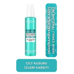 Loreal Paris Bright Reveal Spot Fading ( Serum İçerikli Temizleme Jeli - Hassas / Akneli Ciltler ) 150 ml