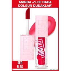 Maybelline Lifter Plump Dudak Parlatıcısı - Red Flag ( 004 )