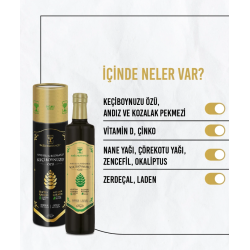 Hünnap Sağlıklı Bahçe Andızlı & Kozalaklı Keçiboynuzu Özü 670gr