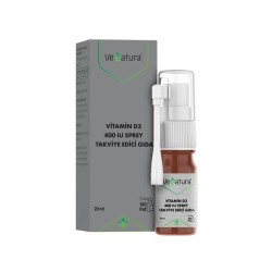 Venatura Vitamin D3 400IU Takviye Edici Gıda 20 ml Sprey